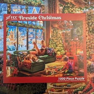 Vermont Christmas Company 1000 Piece Puzzle - Fireside Christmas